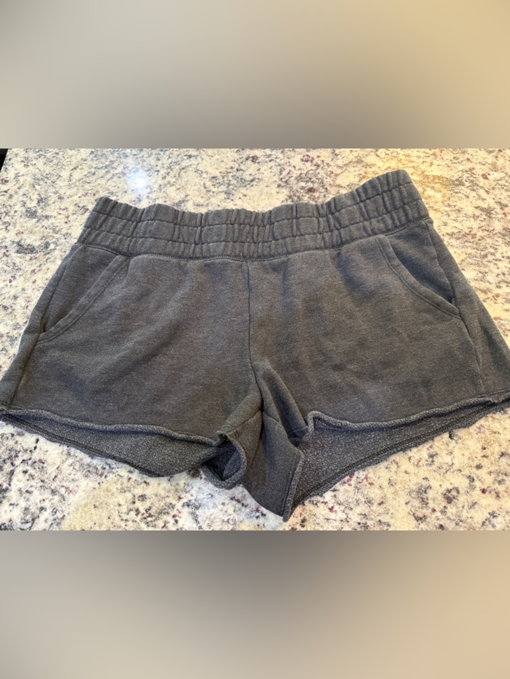 aerie Charcoal Gray Lounge Shorts